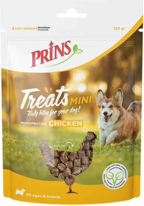 Prins - Treats Dog Chicken Mini 120g
