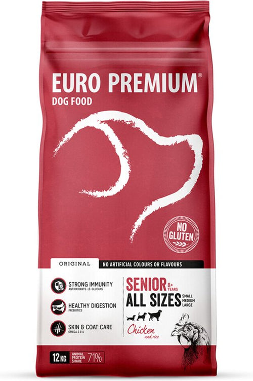 Euro - Premium - Senior Kip - Rijst 12kg