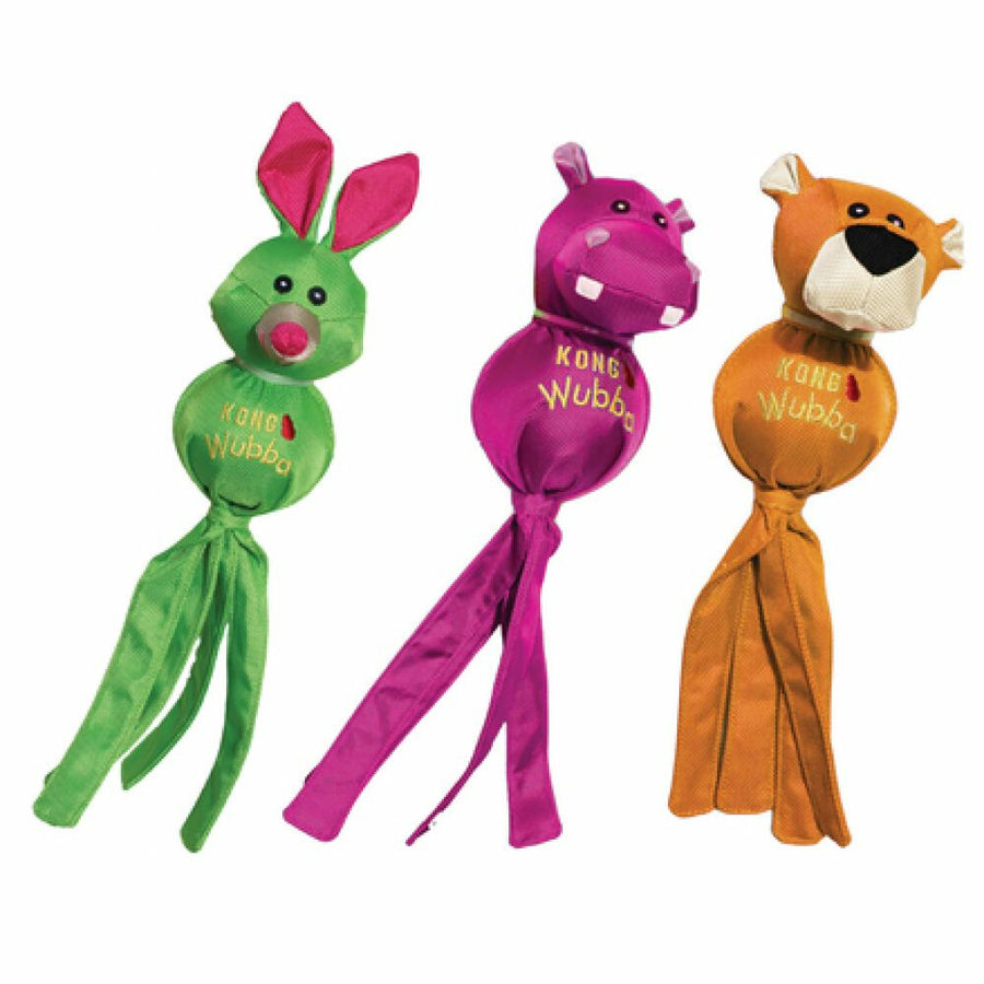 Kong - Wubba Ballistic Friend - Hondenspeelgoed - Multi - M - 21,6 x 10,5 x 10,2 cm