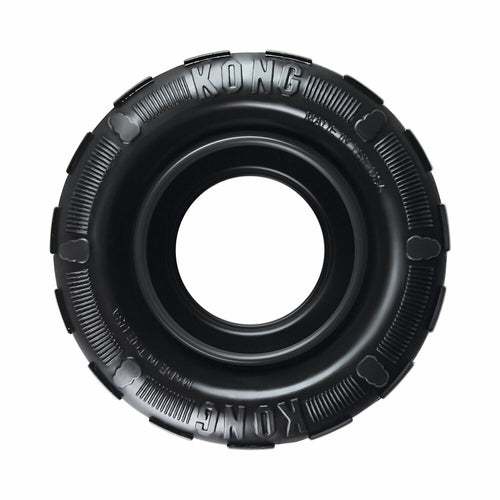 Kong - Traxx Hondenspeelgoed - Rubber - M/L - Zwart