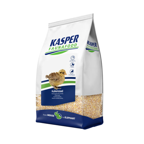 Kasper - Faunafood Hobbyline Kuikenzaad Fijn - Kippenvoer - 4kg