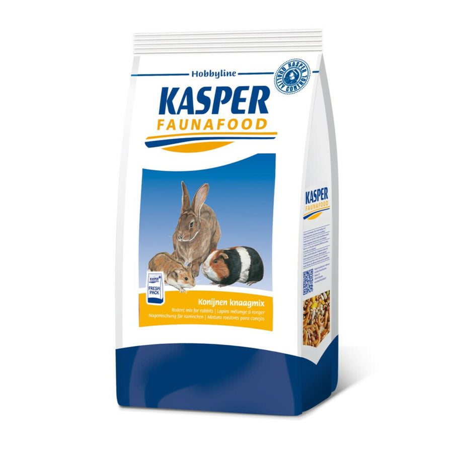 Kasper - Faunafood Hobbyline Konijnen Knaagmix - Konijnenvoer - 3.5kg