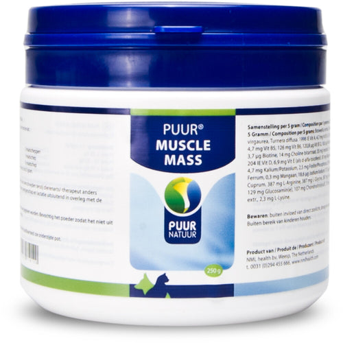 Puur - Natuur Muscle Mass - Supplement - 250g