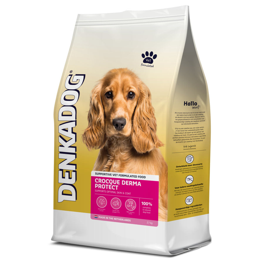 Denkadog - Hondenvoer Crocque Derma Protect 2,5kg