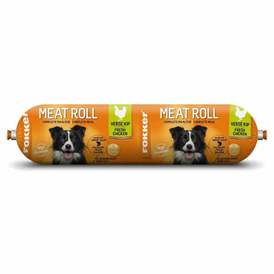 Fokker - Meatroll Kip&Zalm 350g