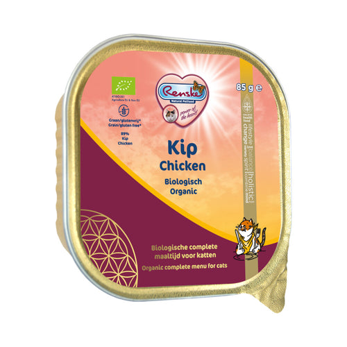 Renske - Kattenvoer Mousse Kip - Kalkoen 70g