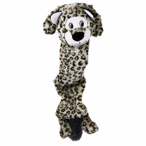 Kong - Stretchezz Jumbo Luipaard XL - Hondenspeelgoed - 58 cm