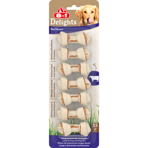 8in1 - Delights Rund - Hondensnacks - XS