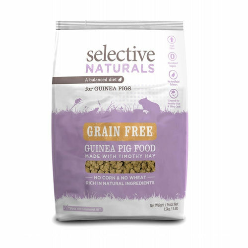 Supreme - Selective Naturals Grain Free Cavia - Knaagdierenvoer - 1,5kg