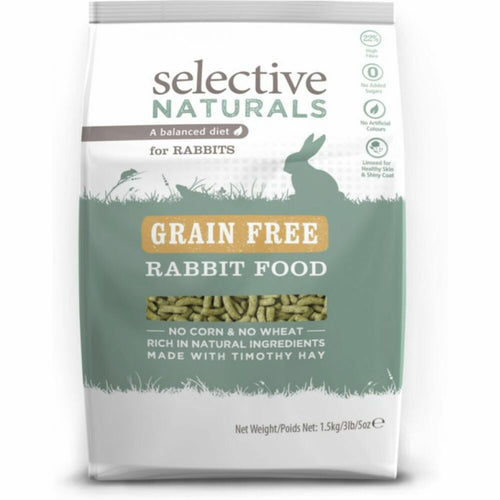 Supreme - Selective Naturals Grain Free - Knaagdierenvoer - 1,5kg