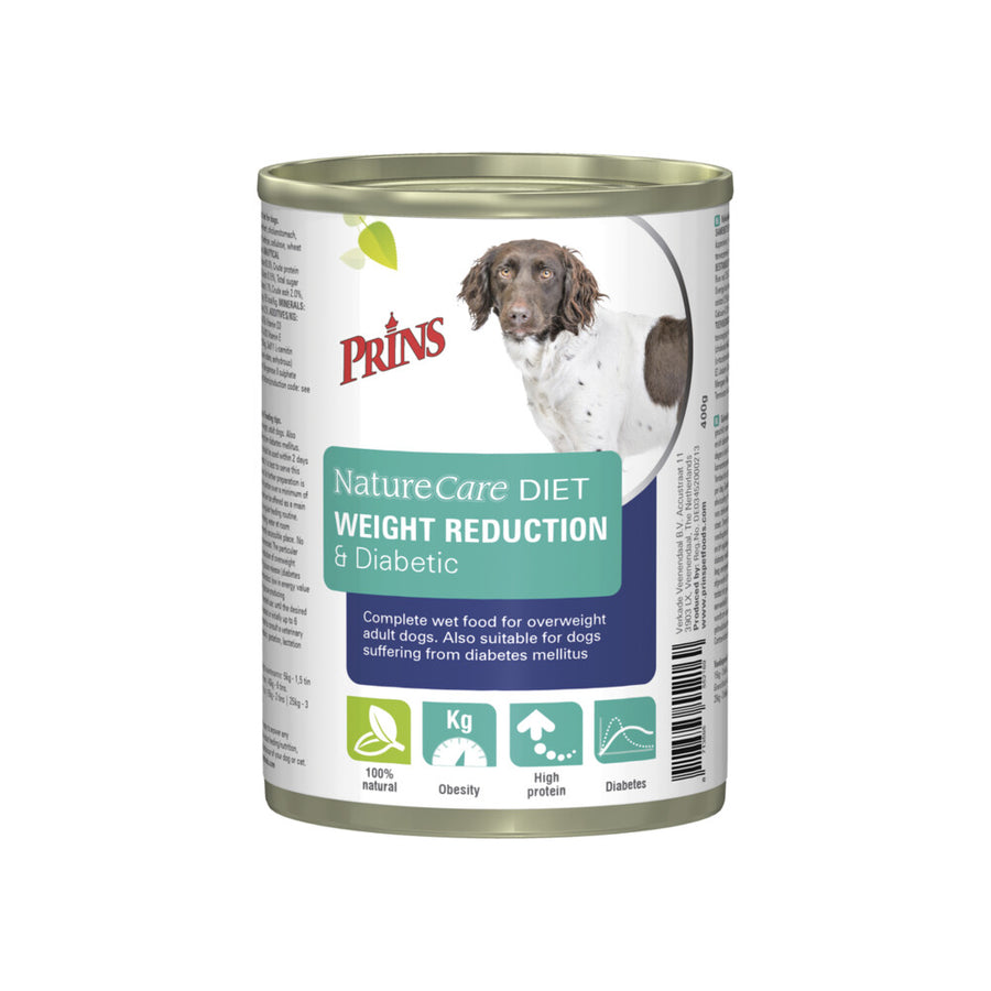 Prins - NatureCare Dog Diet Weight Reduction&Diabetic 400g