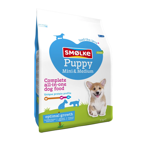 Smolke - Smølke Puppy mini & Medium 3kg