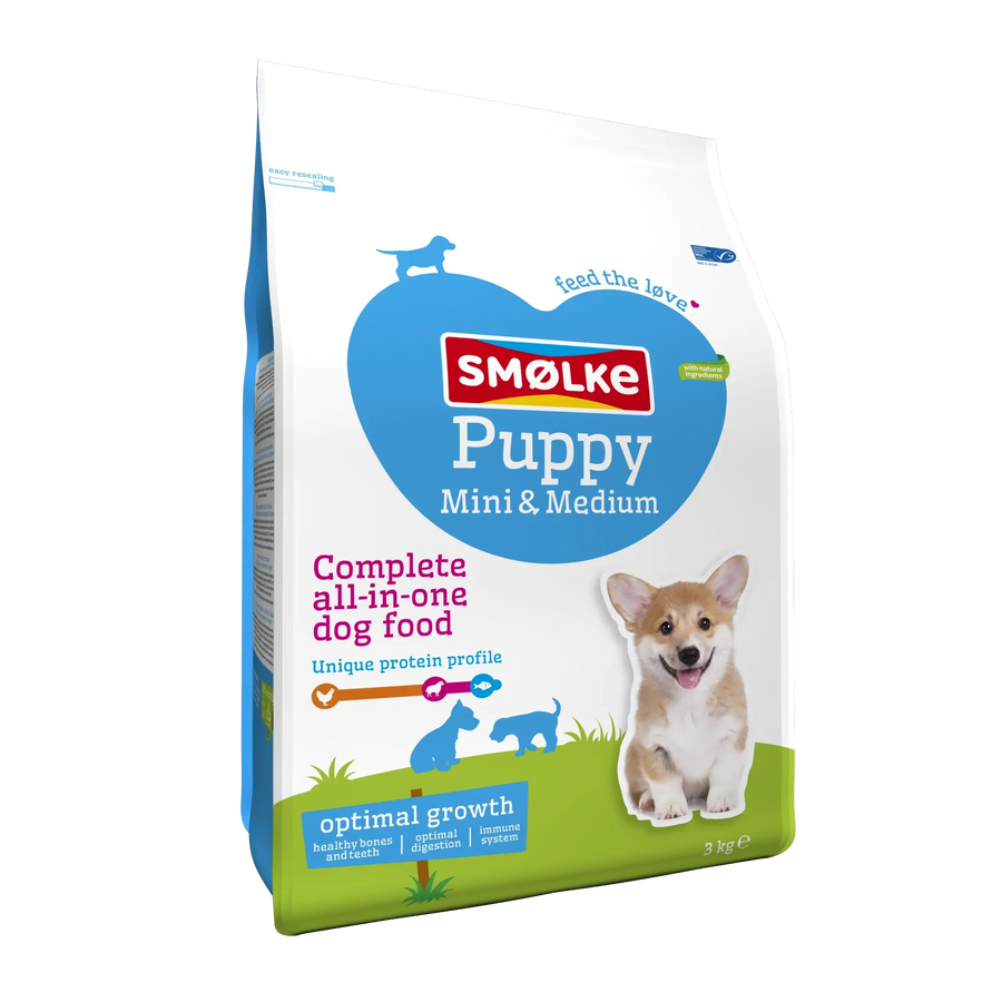 Smolke - Smølke Puppy mini & Medium 3kg