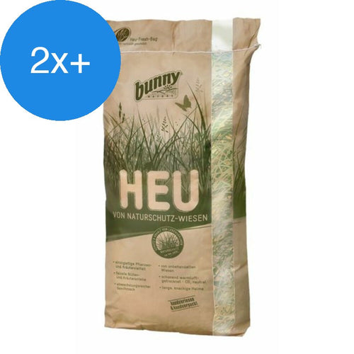 Bunny Nature - Hay from Conservation Meadows - 1,7kg - Voordeelbundel