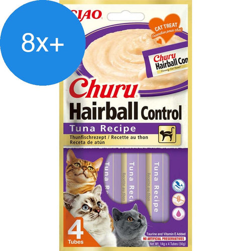 Ciao - Inaba Churu Purée - Tonijn 56g - Voordeelbundel
