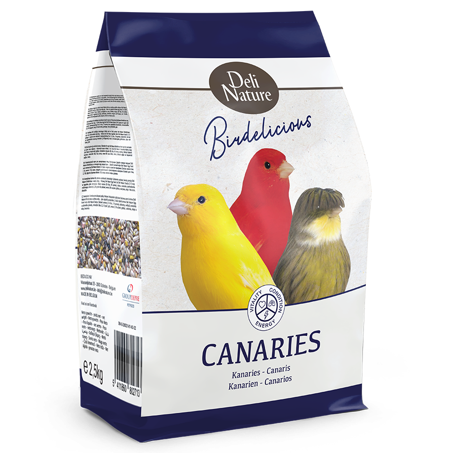 Deli Nature - Kanaries Birdelicious - 2,5kg