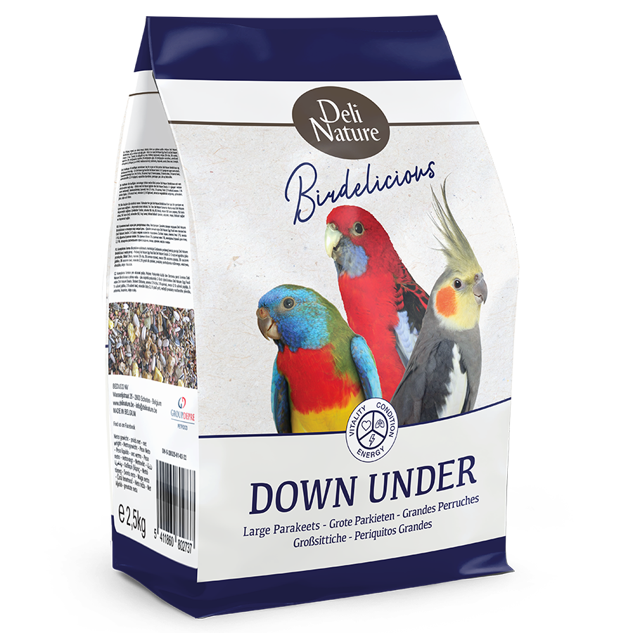 Deli Nature - Grote Parkieten Down Under Birdelicious - 2,5kg