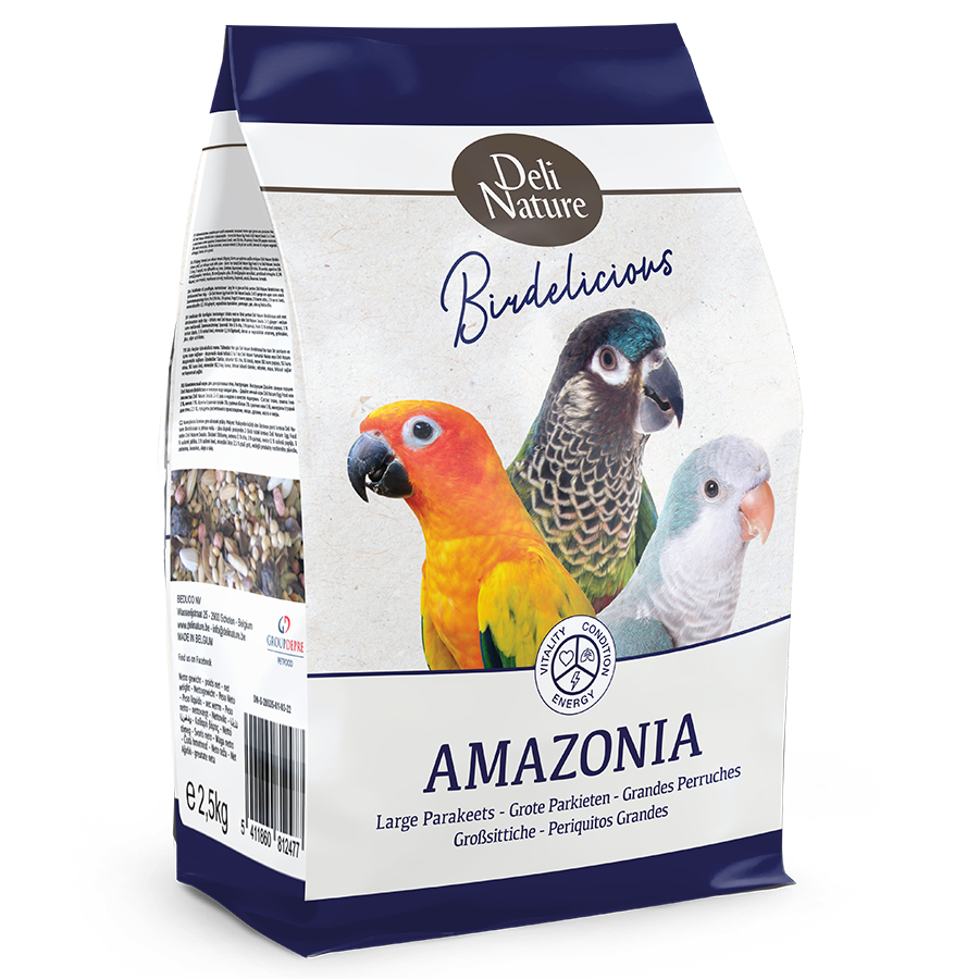 Deli Nature - Birdelicious Grote Parkieten Amazonia 2,5kg