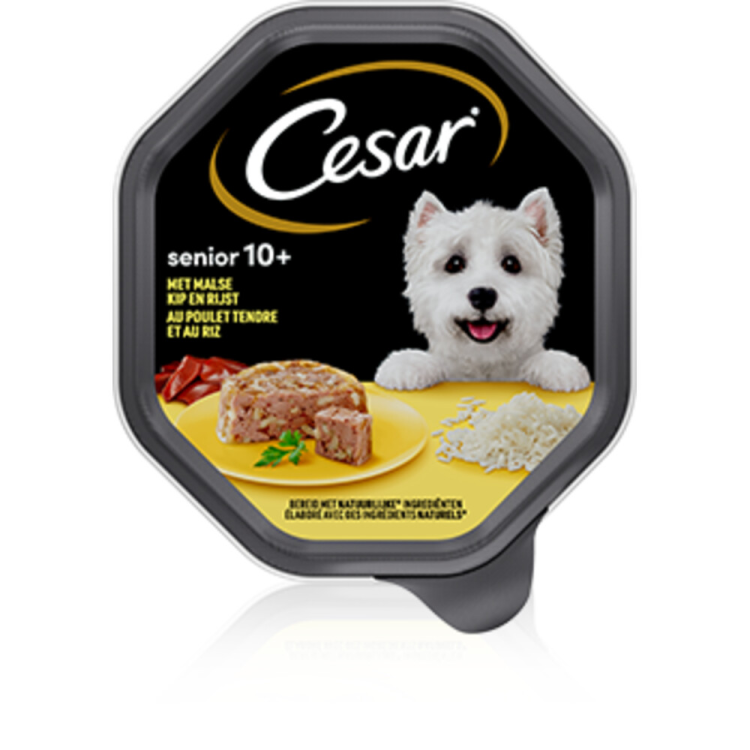 Cesar - Senior in Jelly Cup Chicken &amp; Rice - 150g