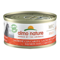 Almo Nature - HFC Jelly - Kattenvoer - Zalm & Wortel - 70g