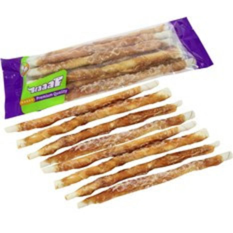 Braaaf - Twister Chicken - Hundesnack - 8 Stück