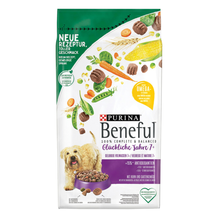 Beneful - Gelukkig Volwassen Kip & Groenten - 12kg