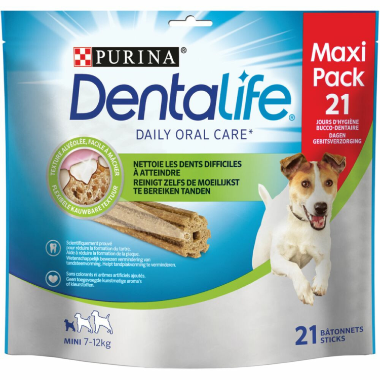 DentaLife Kauwstaaf Small Loyalty Pack 7-12kg - 21 stuks