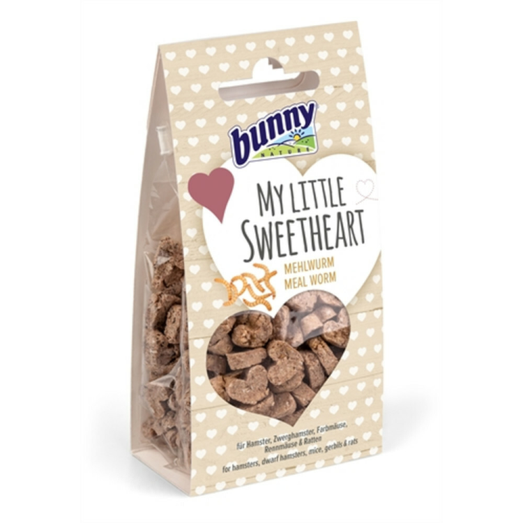 Bunny Nature - My Little Sweetheart Mealworm - Rodent Snacks - 30g