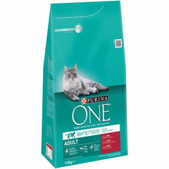 Purina One - Adult Rind &amp; Vollkorn - Katzenfutter - 1,5 kg