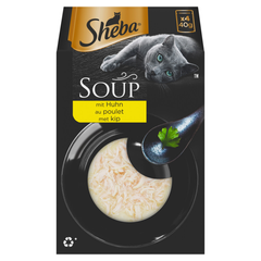 Sheba - Cat Food - Classic Soup - Chicken - 4x40g