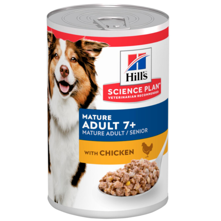 Hill's Canine - Science Plan - Hundefutter - Dose - Adult 7+ - Huhn - 370g