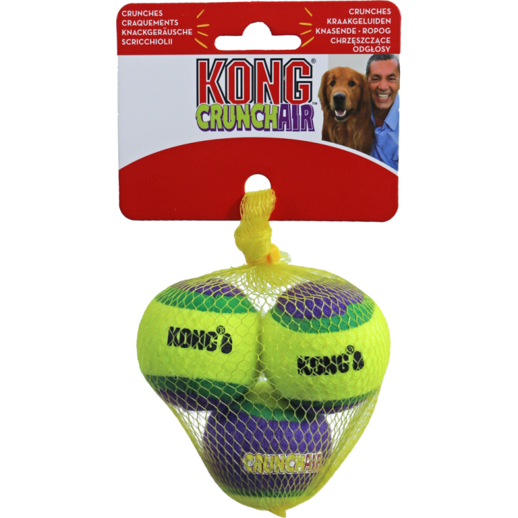 Kong - Crunchair - Ball - 3 pieces - Small