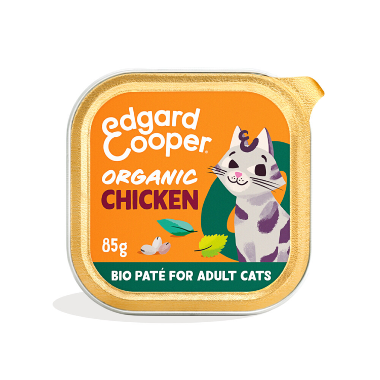 Edgard &amp; Cooper - Katzenfutter - Adult - Bio-Huhn in Pastete - 85g