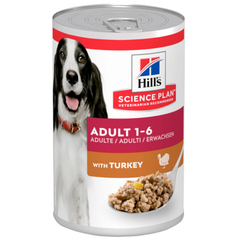 Hill's Canine - Science Plan - Hondenvoer - Blik - Adult - Kalkoen - 370g