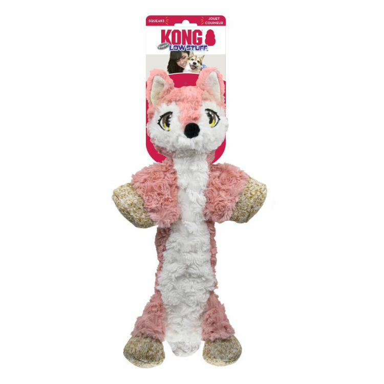 Kong - Low Stuff - Flopzie - Vos - Medium - 51 cm