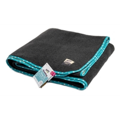Bunny Nature - Easy Fleece XL Turquoise - Bodembedekking - 140x140cm