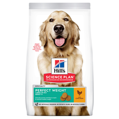 Hill's Canine - Science Plan - Dog Food - Adult Perfect Weight - Large - Chicken - 12kg
