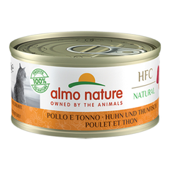 Almo Nature - HFC Natural - Kattenvoer Kip & Tonijn - 70g