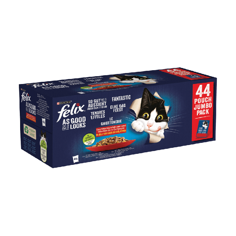 Felix - Elke Dag Feest Countryside Selectie in Gelei - 44x85g