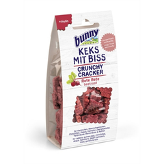Bunny Nature - Crunchy Cracker Beetroot - Rodent snacks - 50g