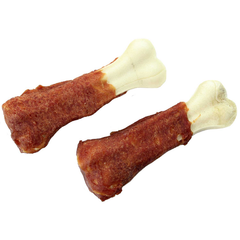 Braaaf - Geperst Bot Eend 12,5cm - Hondensnack - 2 stuks