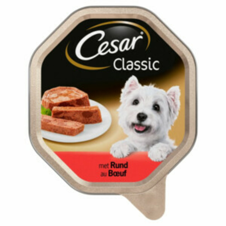 Cesar - Classic Aluwannenpastete vom Rind - 150g
