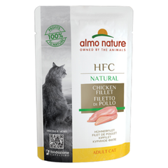 24x Almo Nature - HFC Natural - Kattenvoer - Kipfilet - 55g