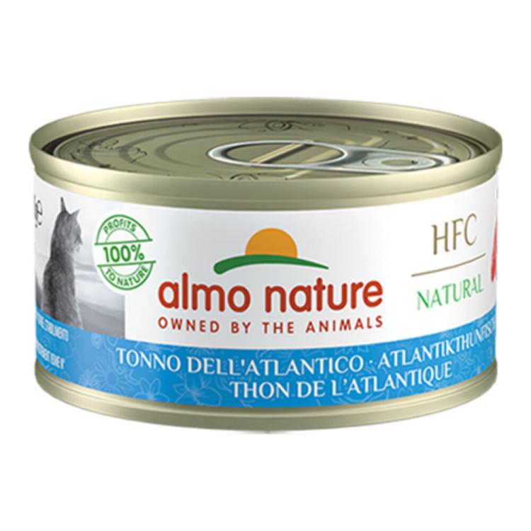 Almo Nature - HFC Natural - Cat Food - Atlantic Ocean Tuna - 70g