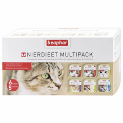 Beaphar - Kidney Diet Cat Food Multipack - 6x100g
