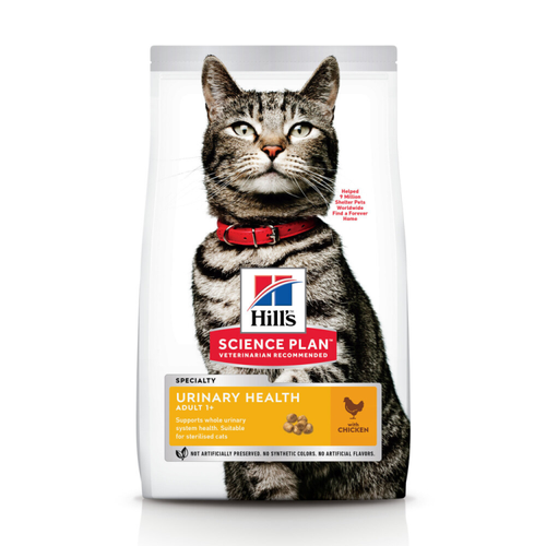 Hill's - Science Plan - Kattenvoer - Adult - Urinary Health - Kip - 1,5 kg