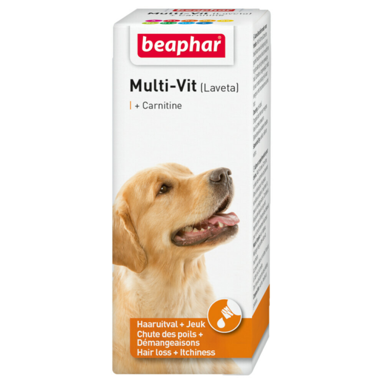 Beaphar - Multi-Vit mit Carnitin - Hund - 20ml