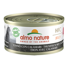 Almo Nature - HFC Jelly - Kattenvoer - Tonijn en Inktvis - 70g