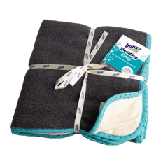 Bunny Nature - Easy Fleece XL Turquoise - Bodembedekking - 140x140cm