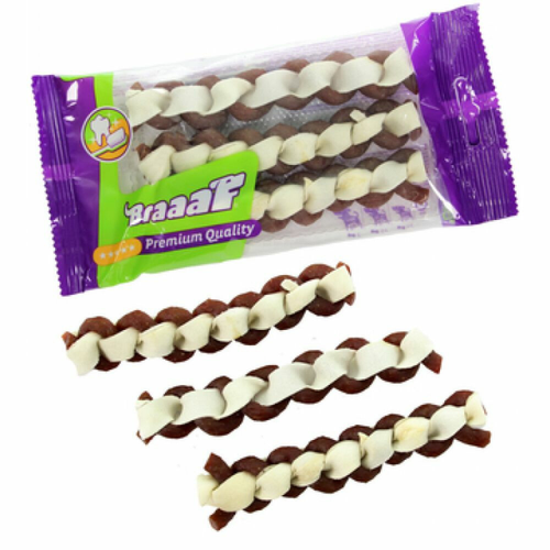 Braaaf - Twister Double - Hundesnack - 3 Sticks